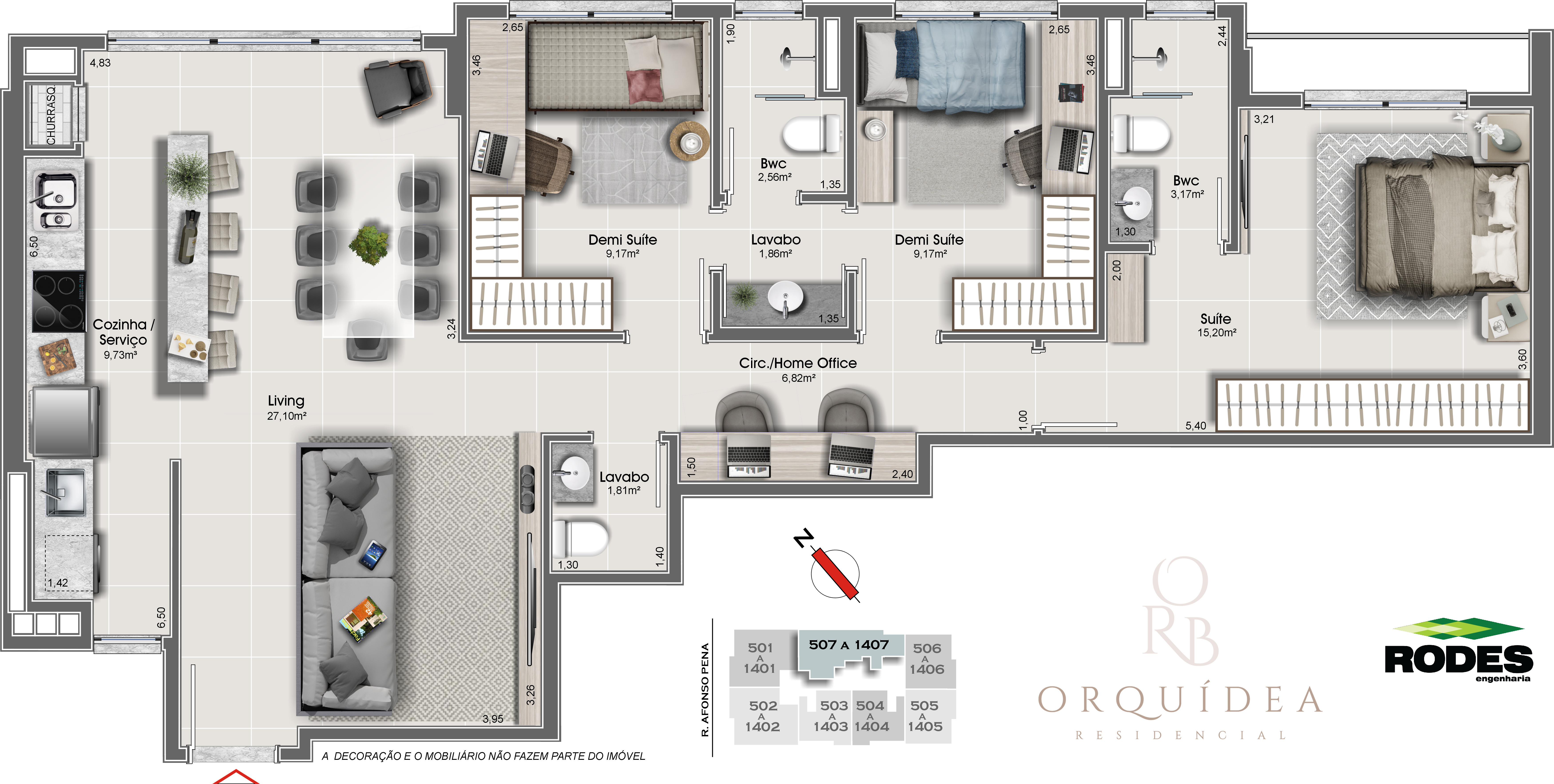 Planta final 07 / 17